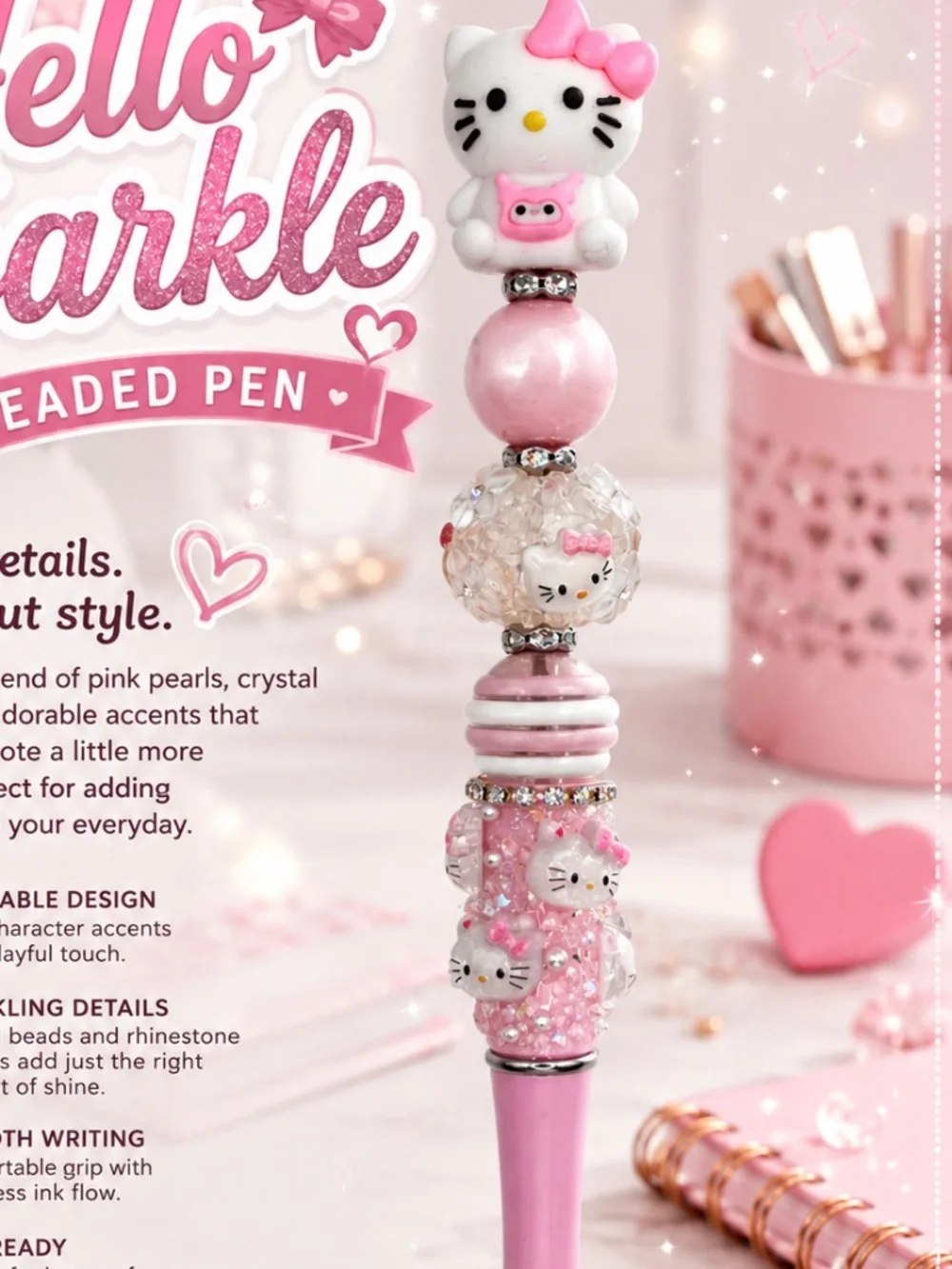 Pretty Little Whiskers Pen